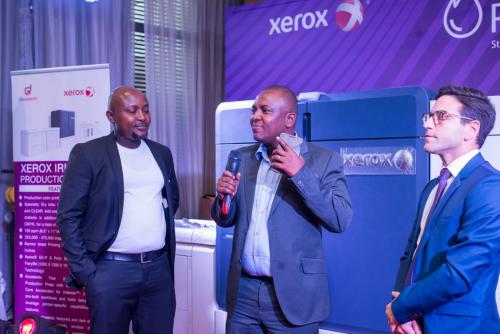 Xerox Iridesse Production Press Machine West Africa Launch 